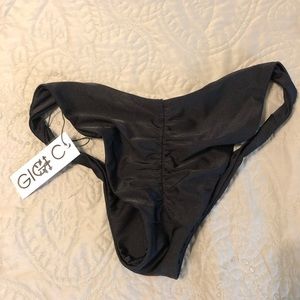 Gigi C Bikini bottom Amelia Black Small S